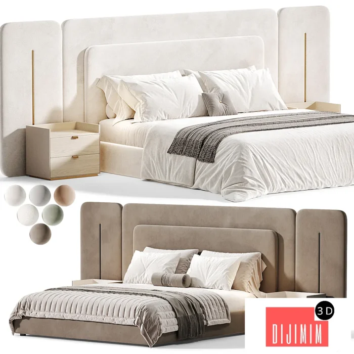 Noa II Bed By jetclass - Görsel 1