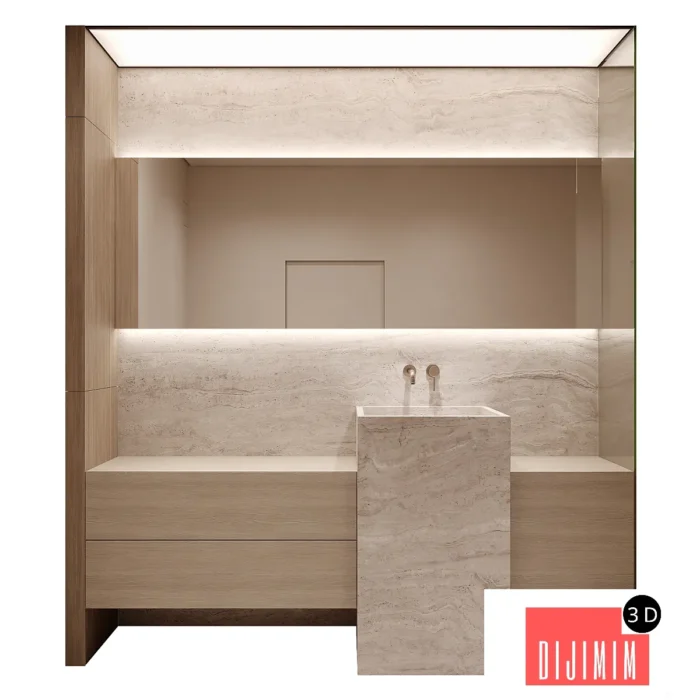 Bathroom Furniture 01 - Görsel 1