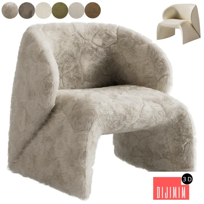 Narinari armchair - Görsel 1