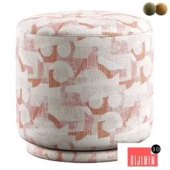Kennedy Ridge Ottoman