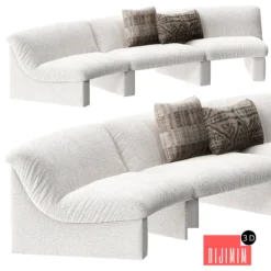 Snow modular sofa