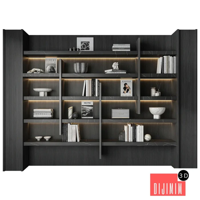 Bookcase 031 - Görsel 1