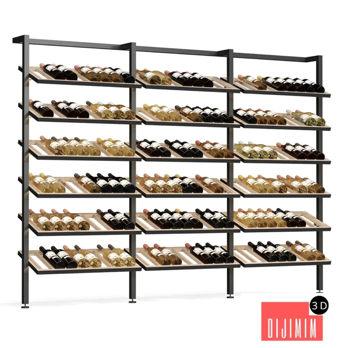 Wine rack for home or restaurant - Görsel 1