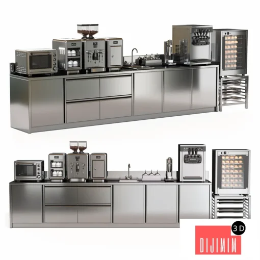 Cafe Equipment Set 8