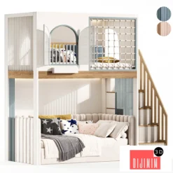Bunk bed for kids 13