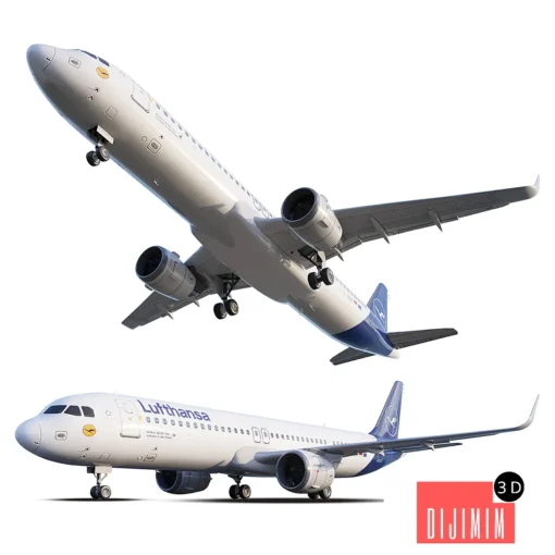 Airplane AIRBUS A320 lufthansa