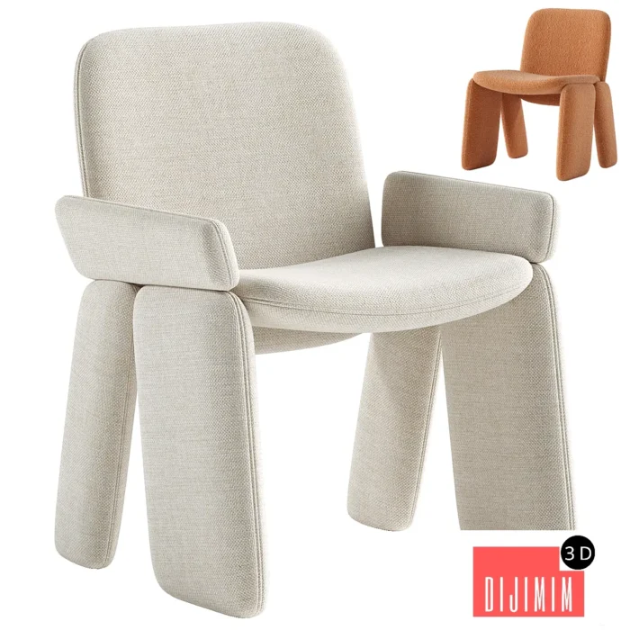 Chair CUT & Chair CUT lounge - Görsel 1