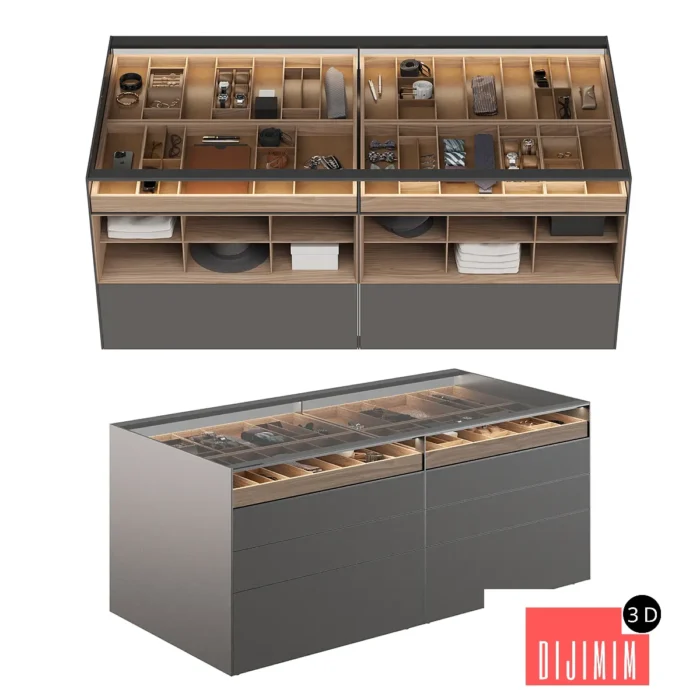 Rimadesio Altair storage - Görsel 1