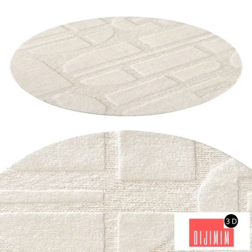 Aarav Wool Rug Round