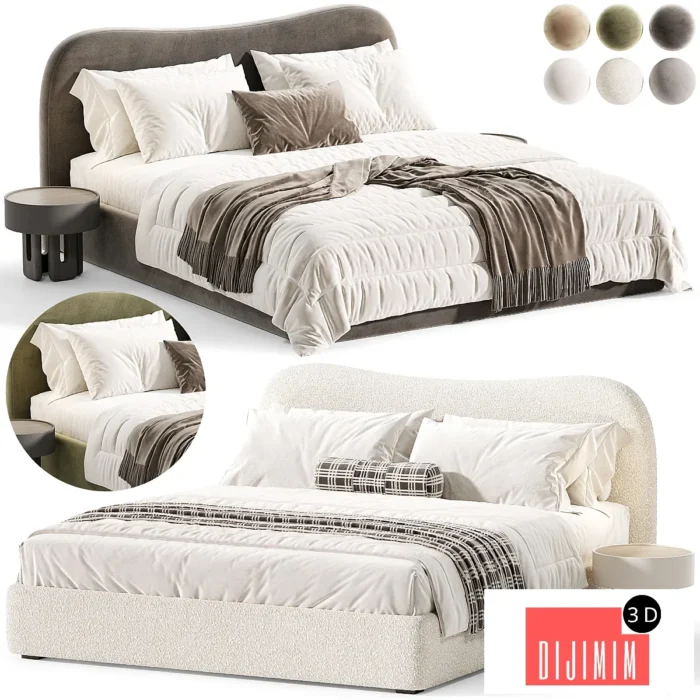 Jeyfris Bed by Cazarina - Görsel 1