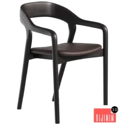Amare Dining Armchair Sonoma Black