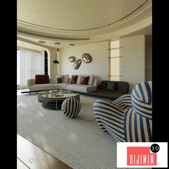 Modern A Living Room ID:210066083 - Görsel 1