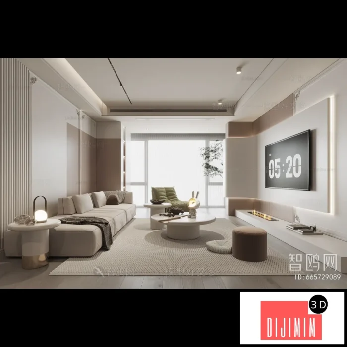 Modern A Living Room ID665729089 - Görsel 1