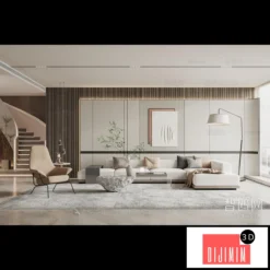 Modern A Living Room ID:814735899