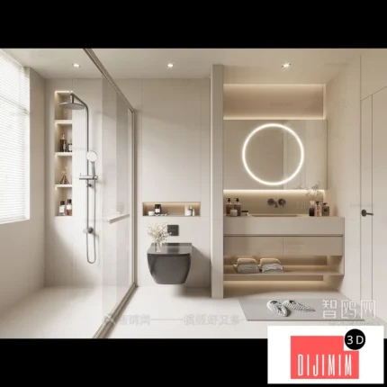 Modern TOILET ID245609316