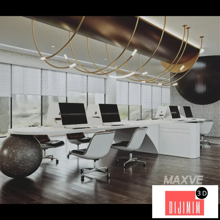 Office Modern Luxury - Görsel 1