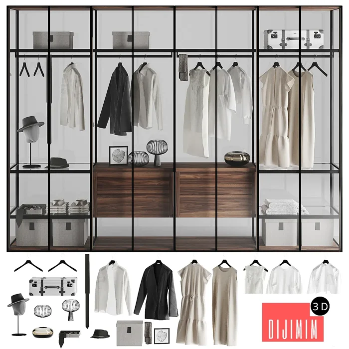 Tumodei Cristal Wardrobe - Görsel 1