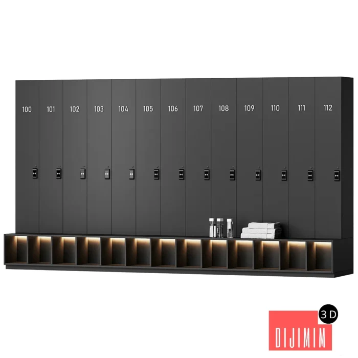 Locker rooms in the gym 4 - Görsel 1