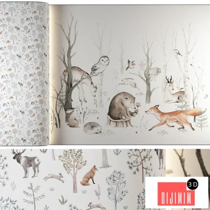 Forest Friends Mural