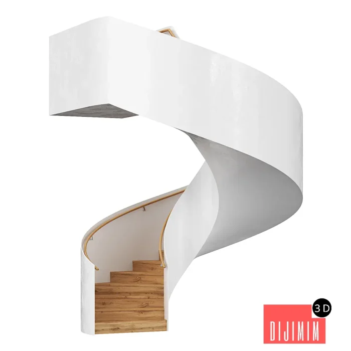 Spiral staircase 15 - Görsel 1