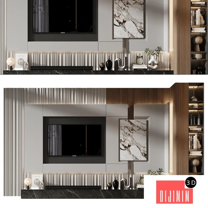 TV shelf 0779 - Görsel 1