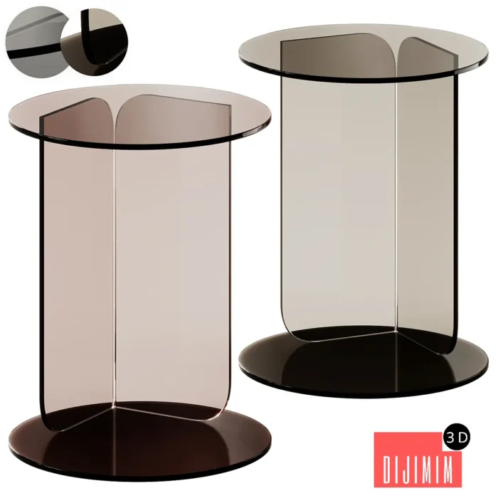 Picasso glass coffee table by Santalucia Mobili - Görsel 1