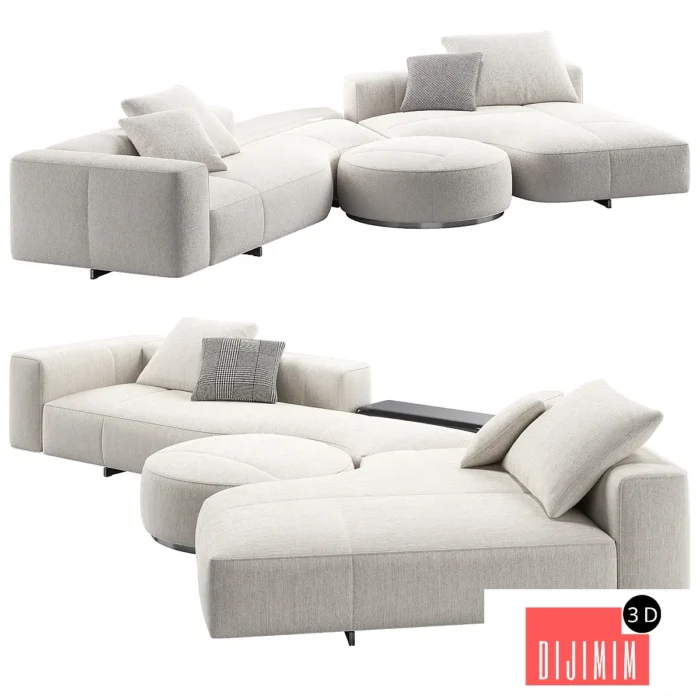 Yves Sofa 02 by Minotti - Görsel 1