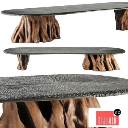 Takanobu Table Basse Cerisier Coffee Table