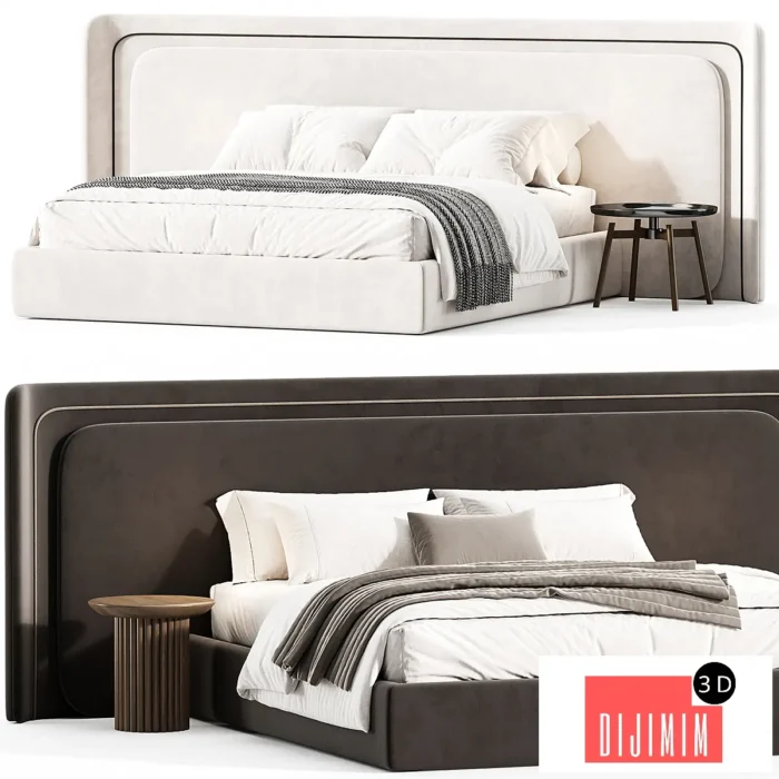 Double bed NIMA - Görsel 1
