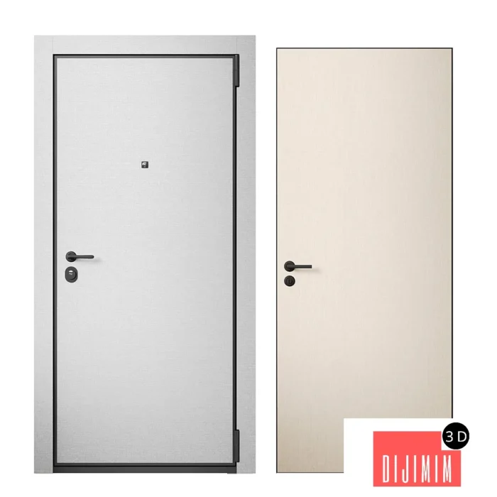 Entrance door and interior door 27 - Görsel 1