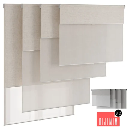 Double roller blinds 38 (1500mm)
