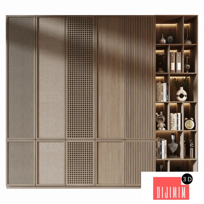 Furniture composition 887 | Sample Cabinet Doors - Görsel 1