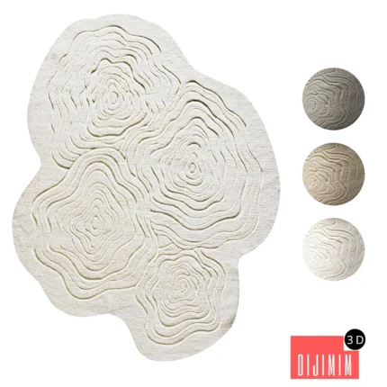 Washable Rug Pam Gray