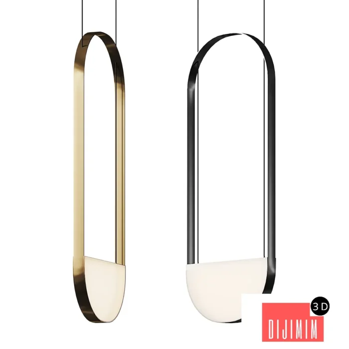 Le Deun Luminaires TIP Pendant Lamp - Görsel 1