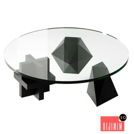 Coffee table-polyhedron, Bruli