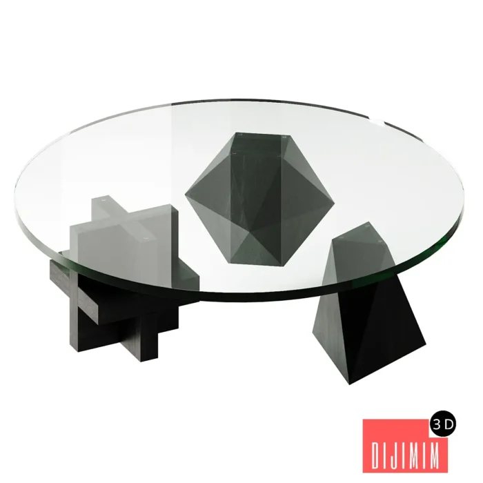 Coffee table-polyhedron, Bruli - Görsel 1