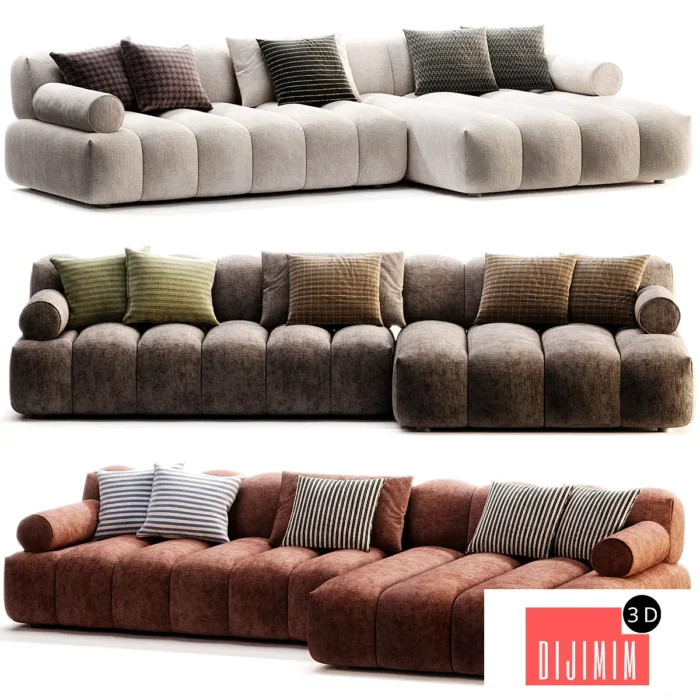 MILOS Sofa By CAMPO DE FIORI - Görsel 1