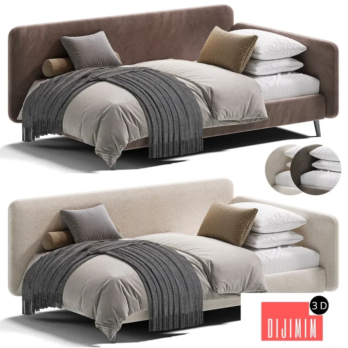LORENS Kids bed Legs - Görsel 1