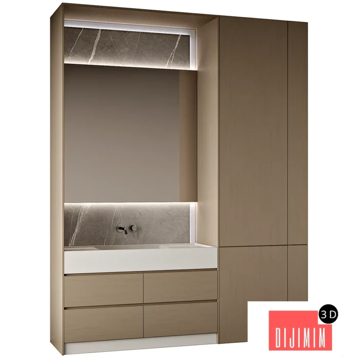 Bathroom Furniture 10 - Görsel 1