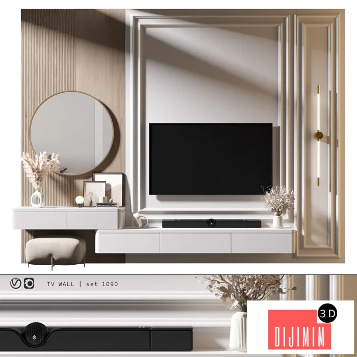 TV Wall | set 1090 - Görsel 1