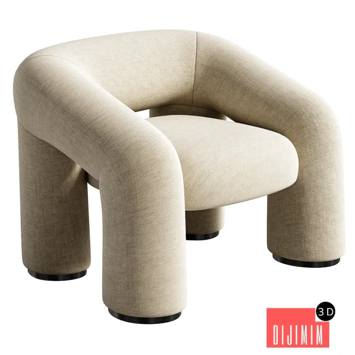 Cuby Armchair By Alter Ego Studio - Görsel 1