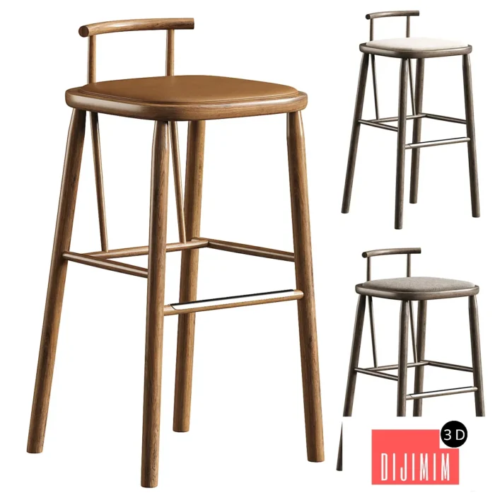 Oiseau bar kitchen stool - Görsel 1
