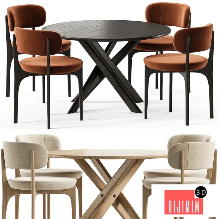 Dining Set 24 - Görsel 1