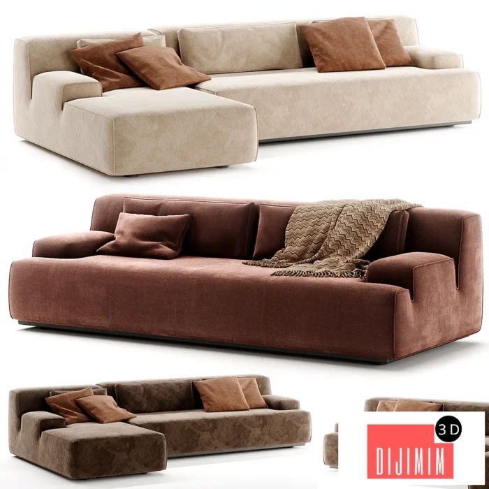 Meridiani NORTON SOFA - Görsel 1