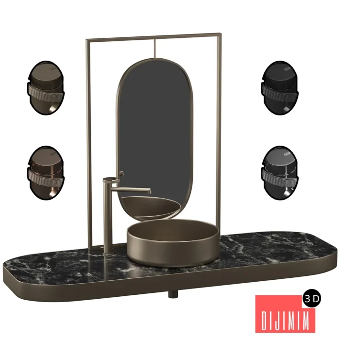 Gessi Anello Furniture - Görsel 1