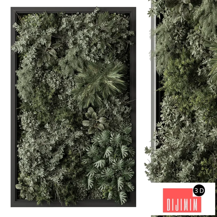 Vertical Garden - Green Wall 95 - Görsel 1