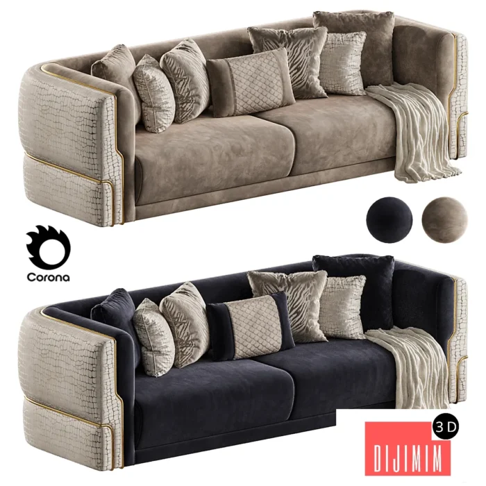 Nepal Luxury Sofa - Görsel 1