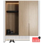 Hallway in a modern minimalist style 13