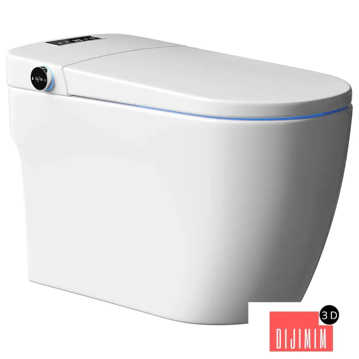 Self Clean Smart Toilet - Görsel 1