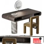 DRESSING TABLE HAMISI CHAIR